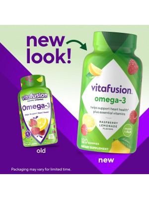 فيتاميات Omega-3  من Vitafusion 